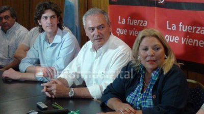 Apoyo a la UCR: Carri� evadi� respuestas y Lousteau se defendi� por la 125	 