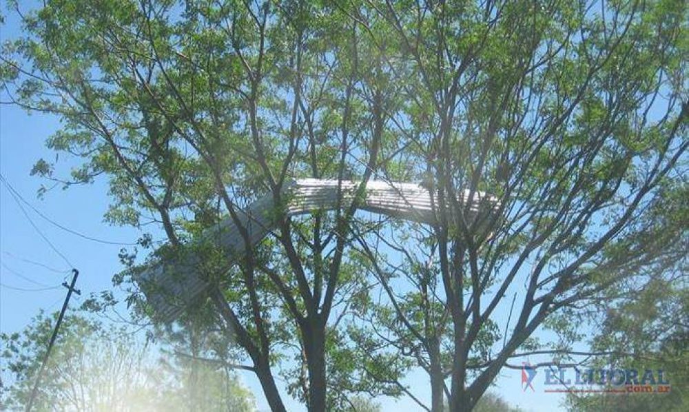 Tornado con granizo da�� unas 30 viviendas, cultivos y dej� a oscuras a Pueblo Libertador