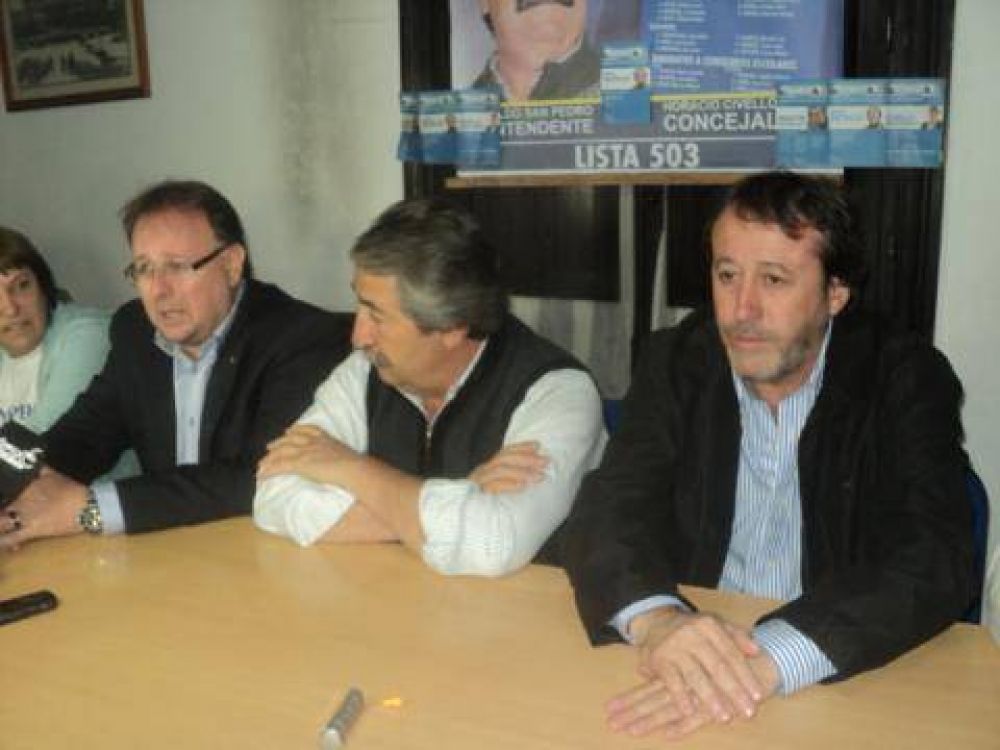 Patricio Garc�a candidato a senador provincial por el FPV estuvo en Bragado