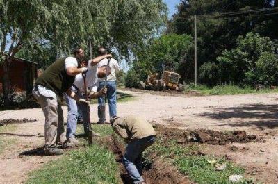 Arreglos de calle en barrio �La Palomita�