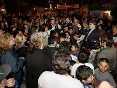 Guti�rrez supervis� obras y recorri� los diversos barrios