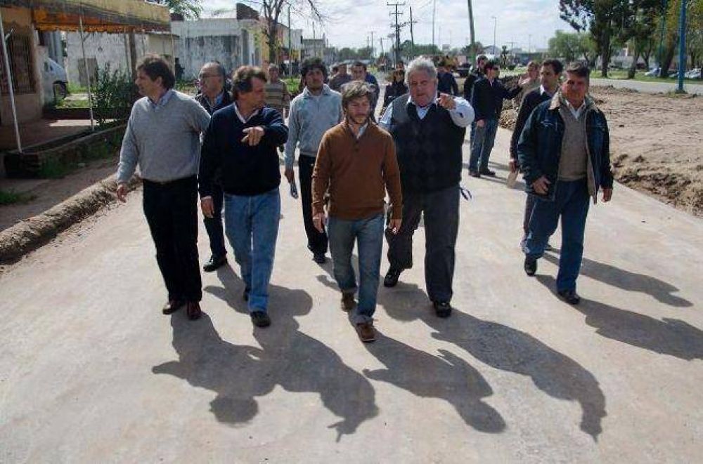 Avanza la intervenci�n urbana sobre Bat�n