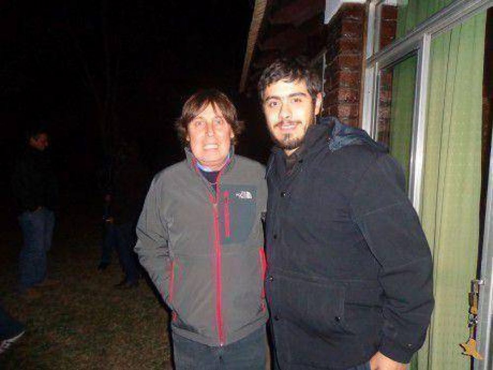 Pablo Micheli cierra la campa�a del Frente Podemos en Trenque Lauquen