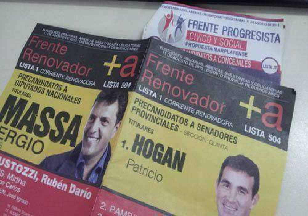 �El reparto de boletas de Vilma junto con las de Massa es orquestado por fuera del Frente C�vico�