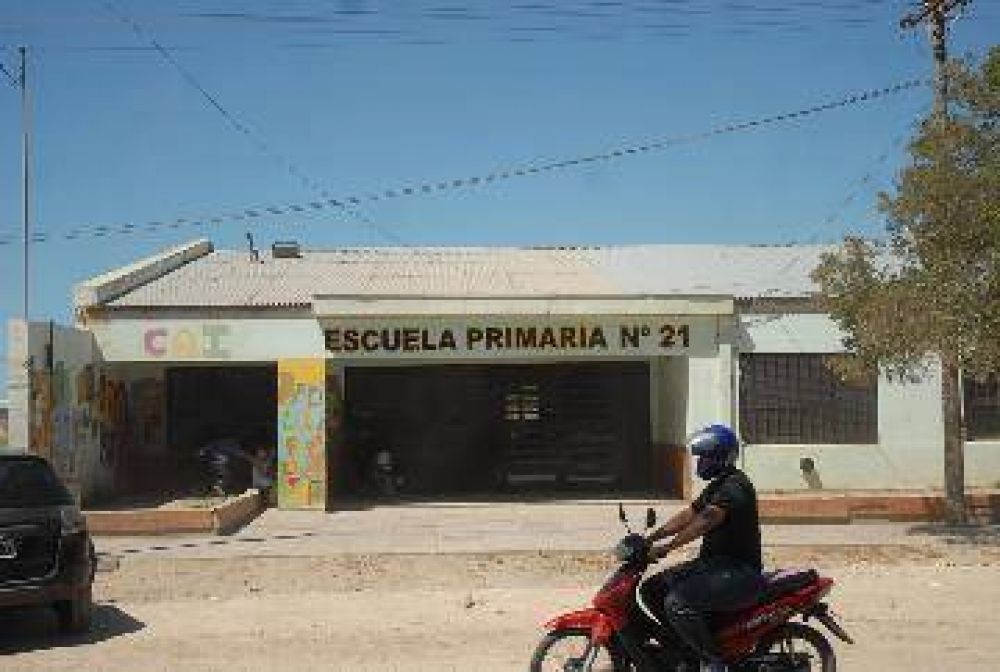 En pleno recreo balearon escuela de Patagones