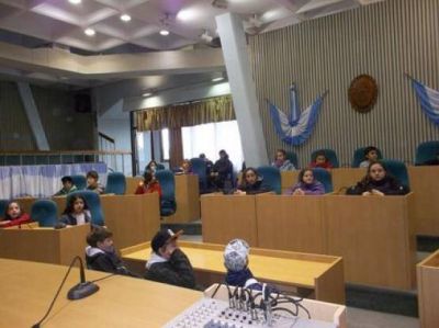 Alumnos de El Calafate visitaron la Legislatura