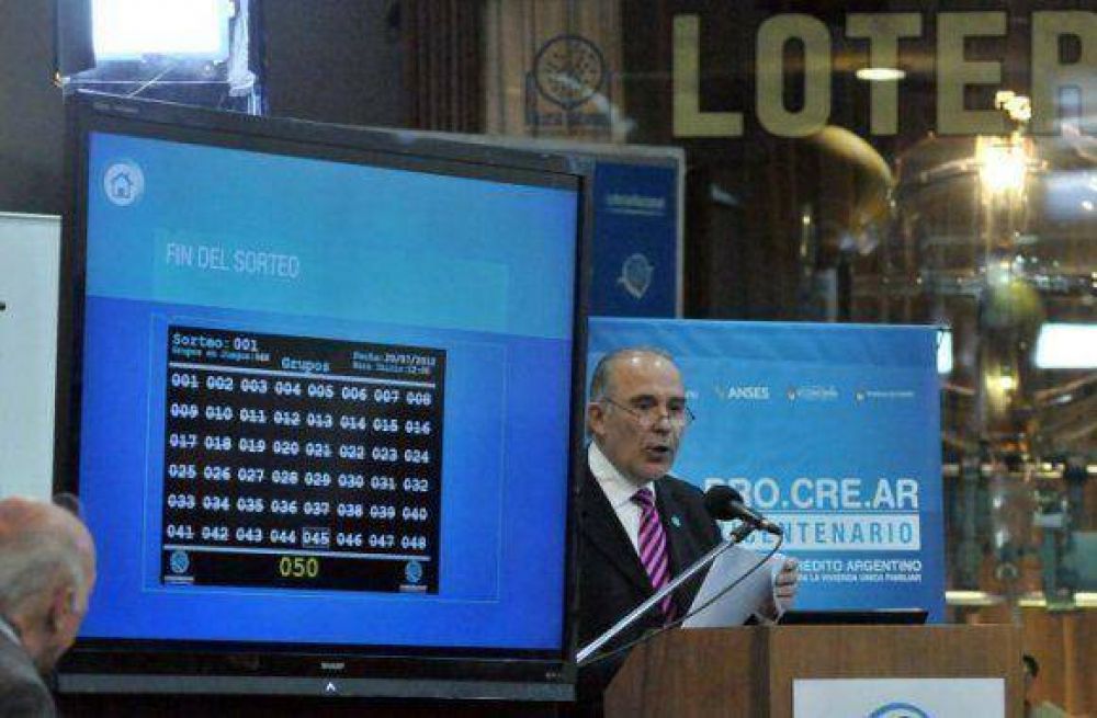 PROCREAR: M�s de 606 fueguinos salieron sorteados
