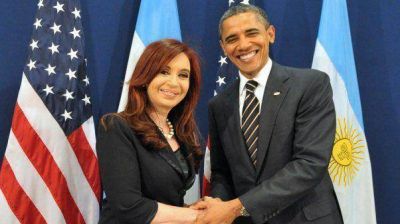 Obama le dese� una "pronta y completa recuperaci�n" a CFK