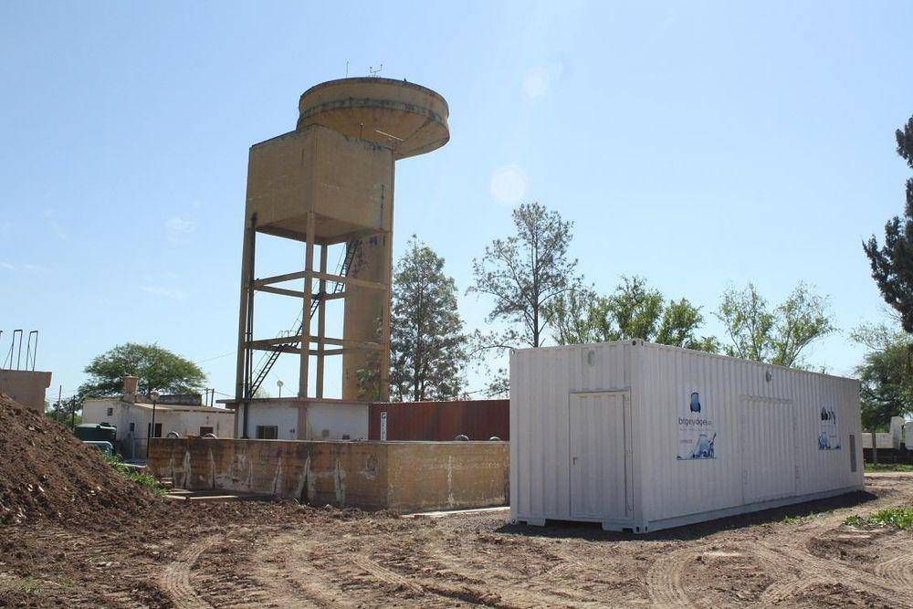 Instalaron nuevos modulos desalinizadores de agua en tres localidades del interior