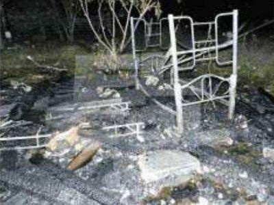 Ni�a de dos a�os muri� calcinada al incendiarse la casilla en que viv�a con seis hermanitos 