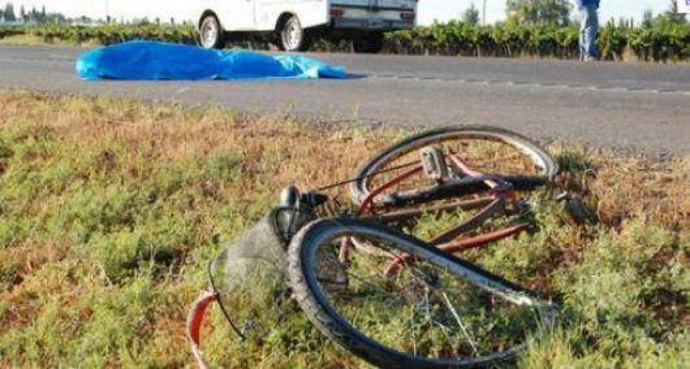 Otro siniestro vial: un ciclista muerto en Ruta 5