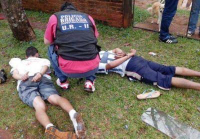 Detuvieron a dos j�venes con frondoso prontuario policial en Ober�