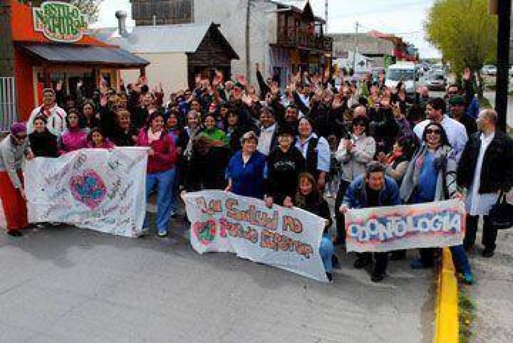 Hospital de El Calafate volvi� al paro en forma masiva