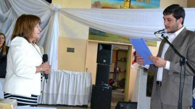 Mabel Garc�a asumi� la intendencia de Perito