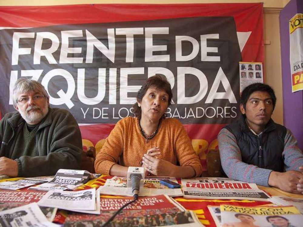 Frente de Izquierda quiere un gobierno para los j�venes, trabajadores y jubilados