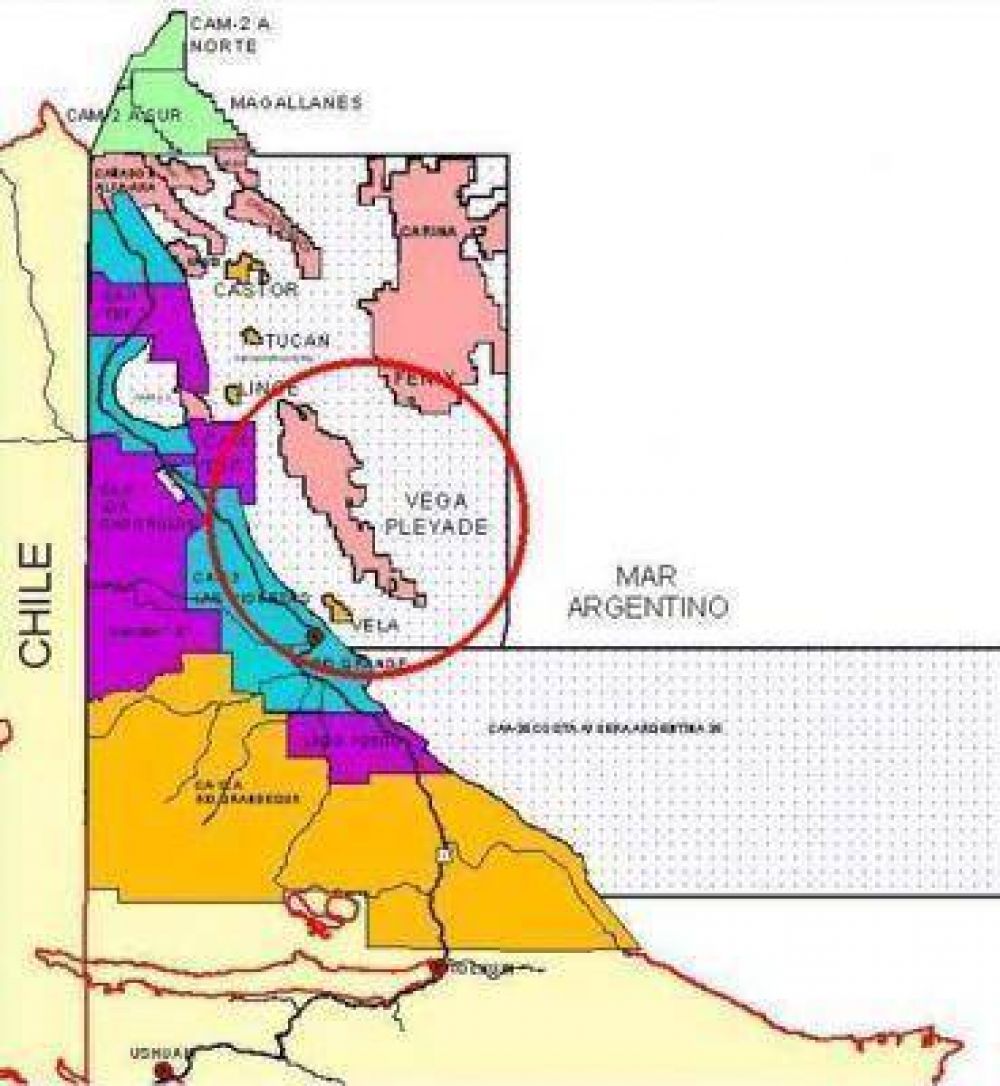 INVERSI�N POR 1000 MILLONES DE D�LARES EN CUENCA MARINA AUSTRAL 1