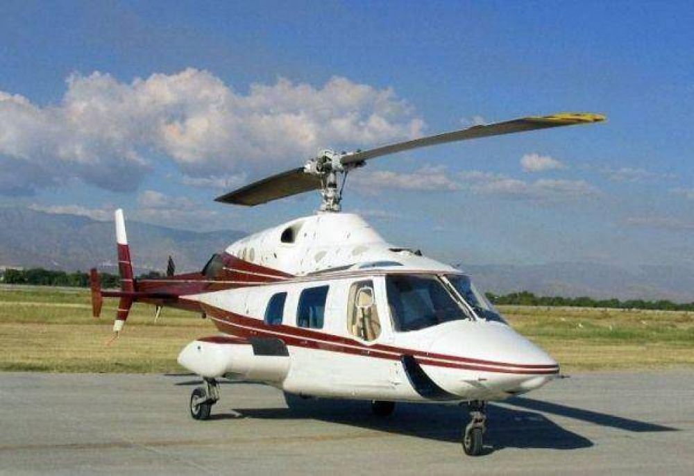  Sacan a remate el helic�ptero provincial para comprar patrulleros