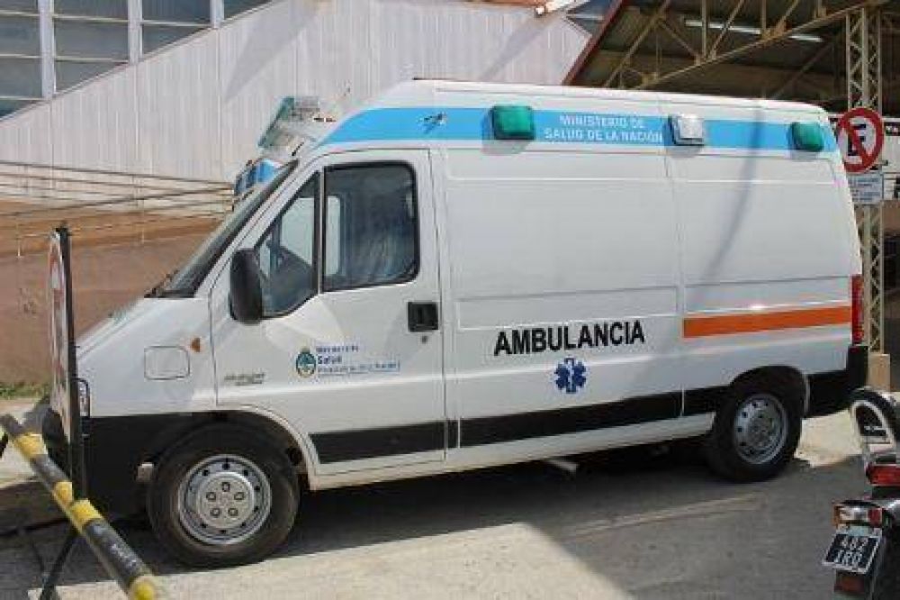Gobierno recibi� las ambulancias gestionadas ante Naci�n