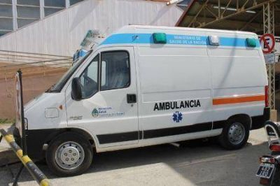Gobierno recibi� las ambulancias gestionadas ante Naci�n