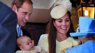 Bautizaron al pr�ncipe George, en una ceremonia �ntima y familiar