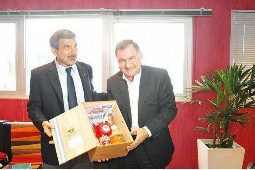 Pereyra recibi� al presidente del CONICET