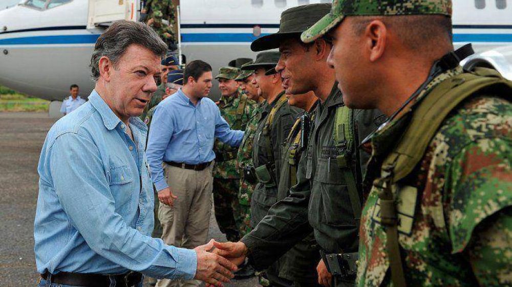 Colombia: Santos respald� la seguridad jur�dica de los miembros de las Fuerzas Armadas
