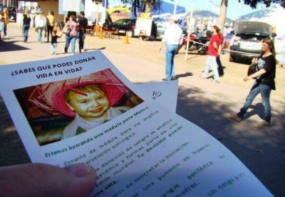 Apareci� donante de m�dula para Mateo