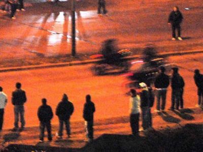 Muri� un motociclista de 20 a�os que corr�a una picada clandestina