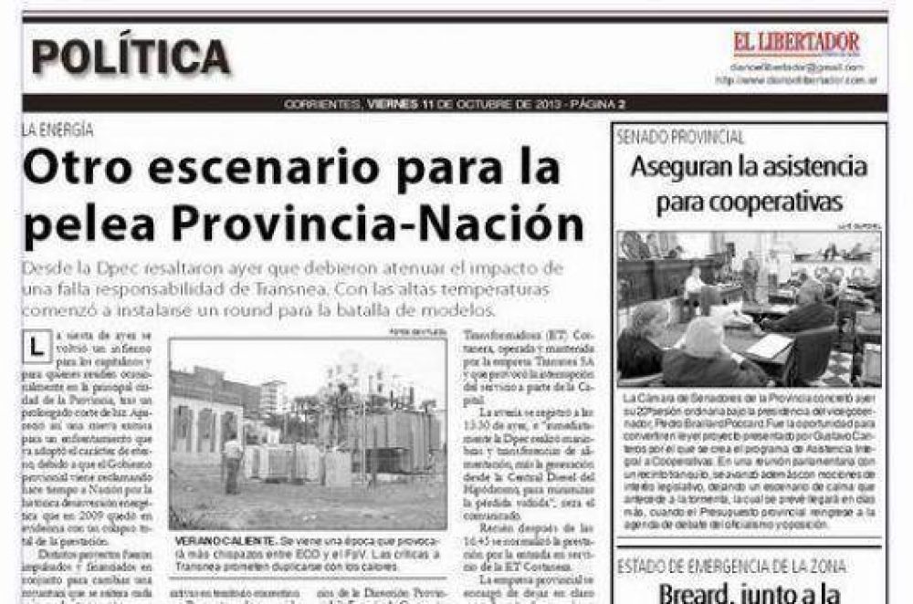 Quejas de Ricardo contra Transnea, preludio de un verano "muy caliente"