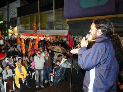 Foffani y L�pez, en el cierre del Partido Obrero