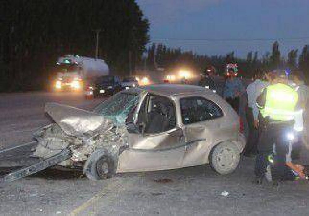 Otro choque fatal en la Ruta 22