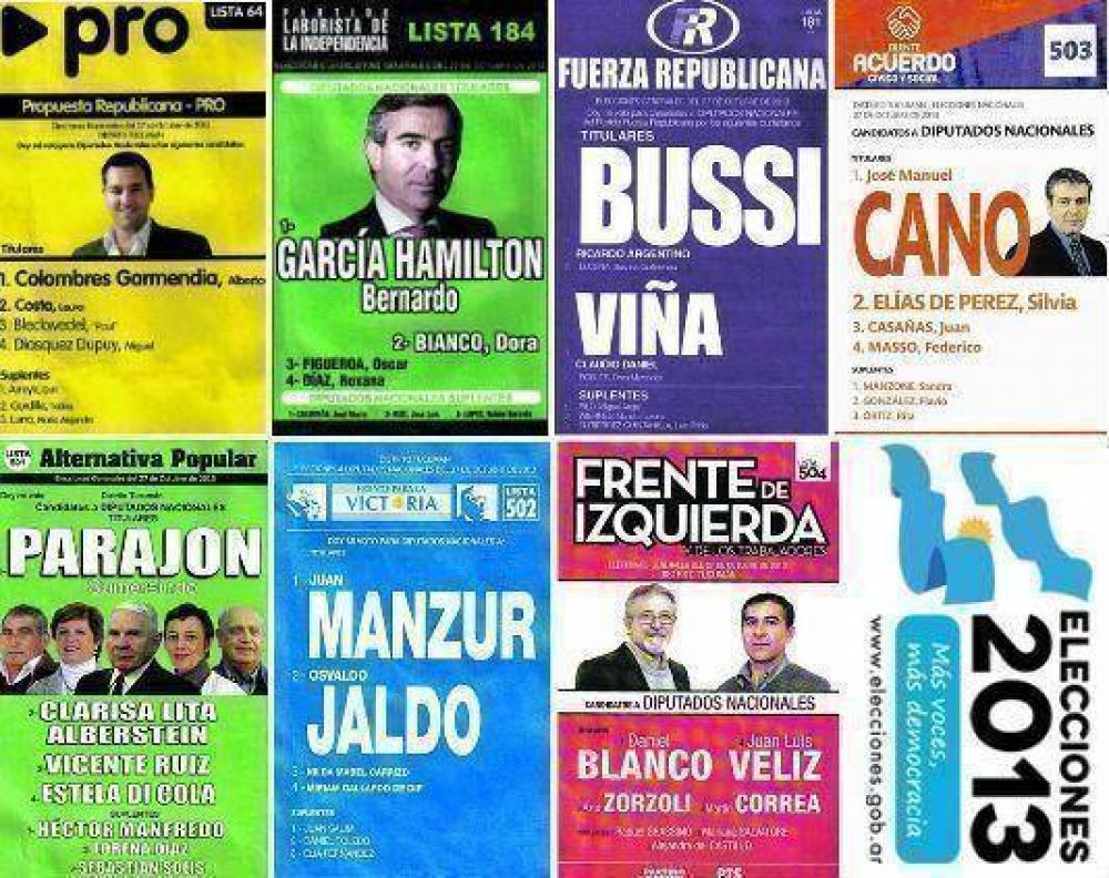 M�s de un mill�n de tucumanos elegir�n a sus representantes en la C�mara de Diputados