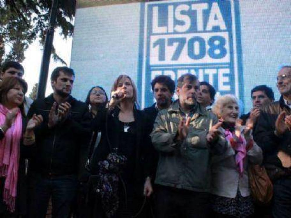 Saintout cerr� su campa�a en el Rectorado y tild� a los Bruera de �sinverg�enzas�