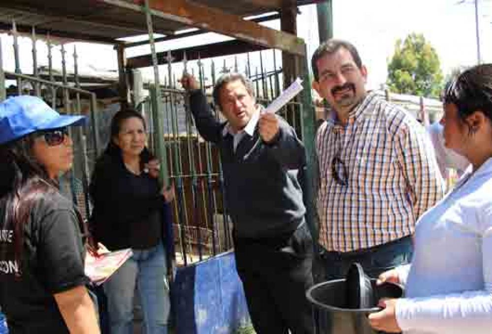La campa�a se hace en los barrios
