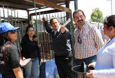 La campa�a se hace en los barrios