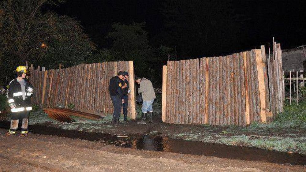 Incendiaron la casa donde lo asesinaron
