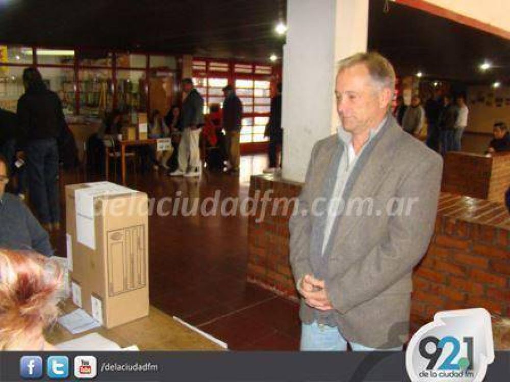 'Hoy es un d�a intenso pero agradable' se�al� Rodolfo Matassi	