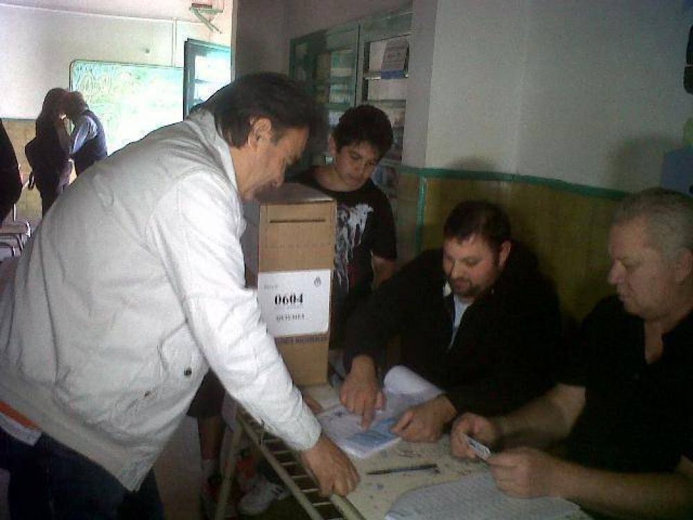 Guti�rrez emiti� su voto