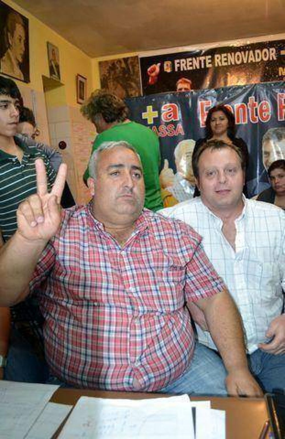Peteco y Di Pasqua, del Frente Renovador ,son nuevos concejales electos.