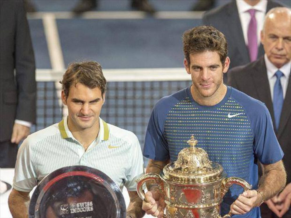 Del Potro le pidi "perdn" a Federer