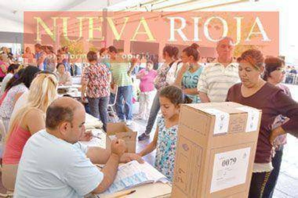 Los riojanos prefirieron ir a votar en horas de la maana