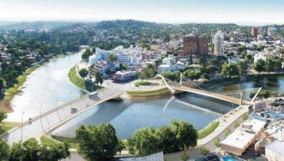 Anticipan c�mo ser�an los dos nuevos puentes de Carlos Paz