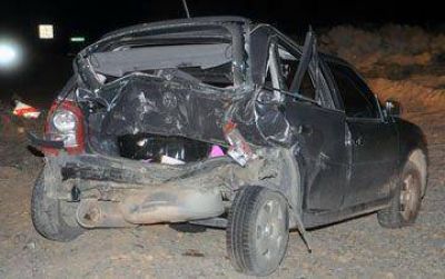 No vio al auto y se lo llev� por delante