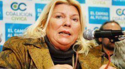 Carri� alert� sobre la "favelizaci�n" y el "narcotr�fico" en la Capital