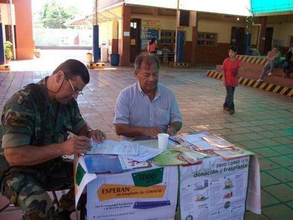 Pocos lugares de votaci�n con mesa de recepci�n de donantes de �rganos