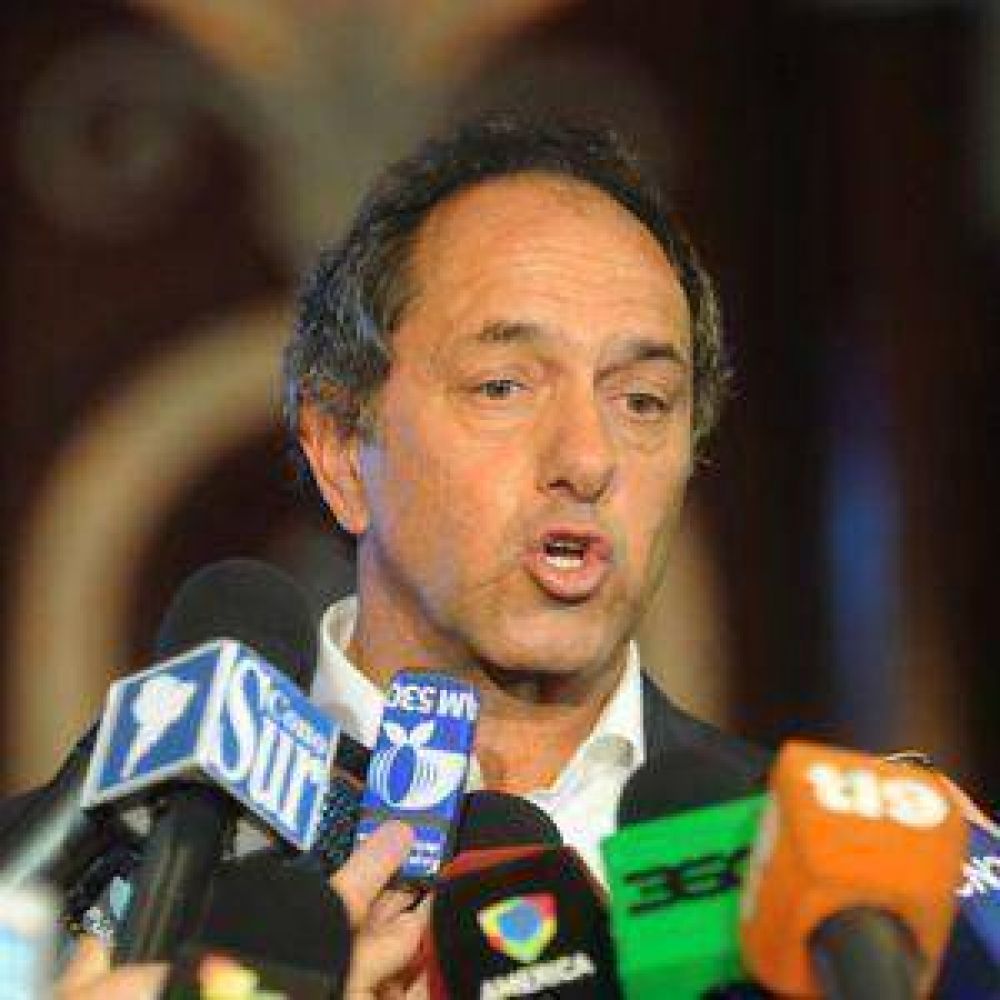 Scioli: "Es una diferencia importante"