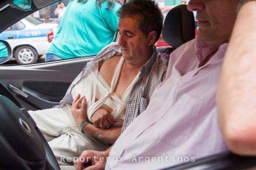 BRUTAL AGRESION CONTRA SILVIA ELIAS DE PEREZ Y SU ESPOSO