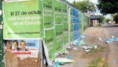 Despu�s de las elecciones la ciudad espera la limpieza integral de diversos sectores