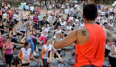 Se realiz� el Fitness Fest 2013 en el Parque General San Mart�n