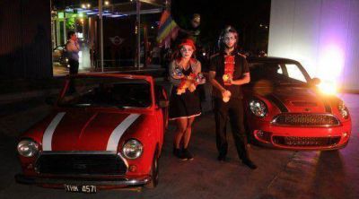 Mini Cooper S Paceman lleg� a Mendoza con una s�per fiesta
